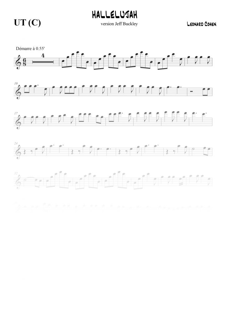 Hallelujah - Do (C)