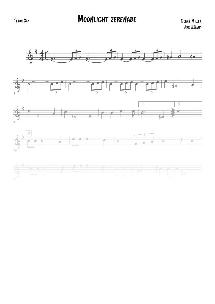 Moonlight serenade