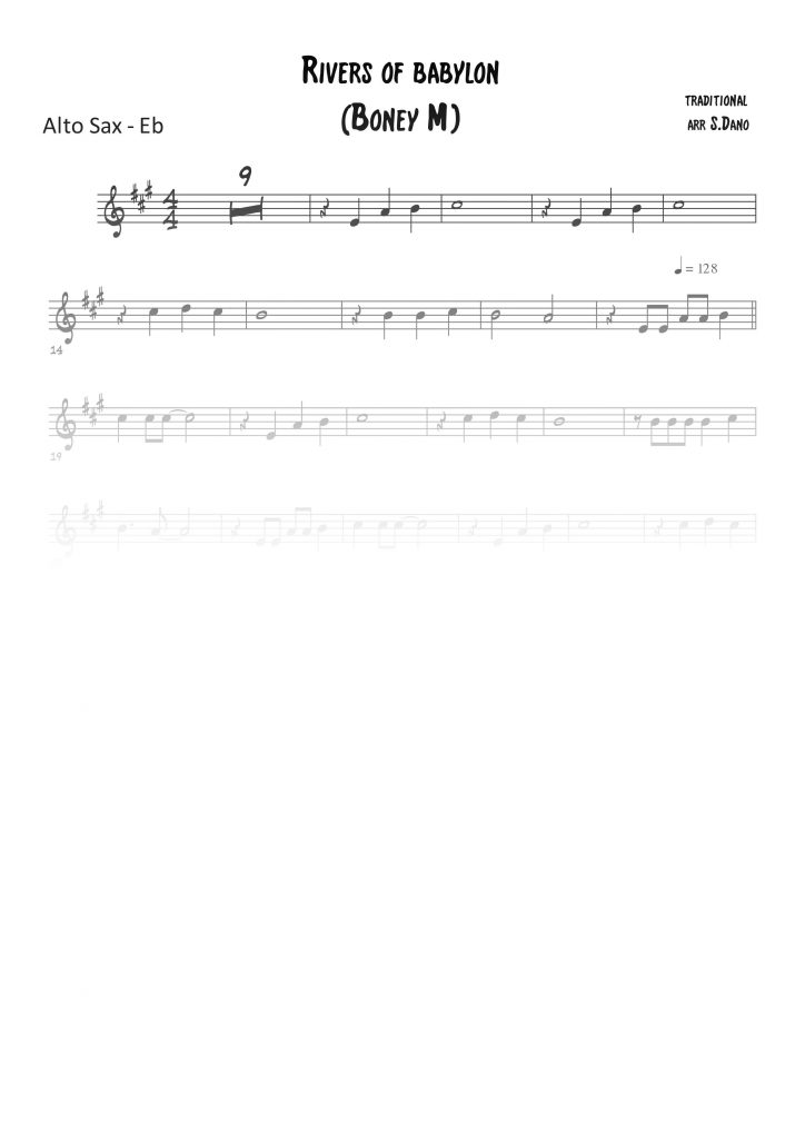 Rivers of Babylon - Mib (Eb)