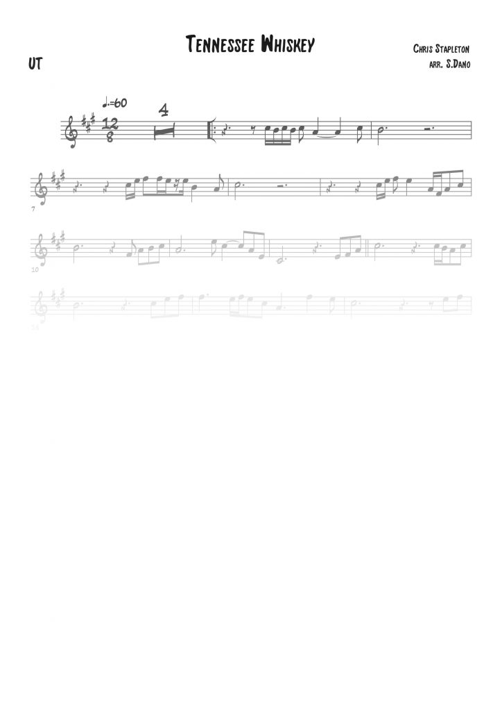 Tennessee Whiskey - Do (C)