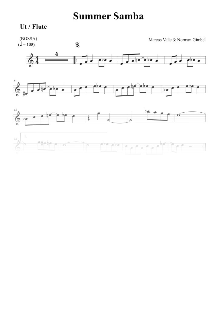 Summer Samba - Do (C)