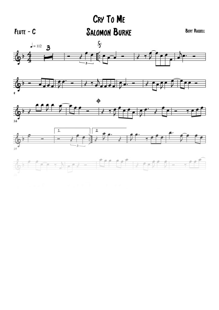 Cry To Me - Do (C)