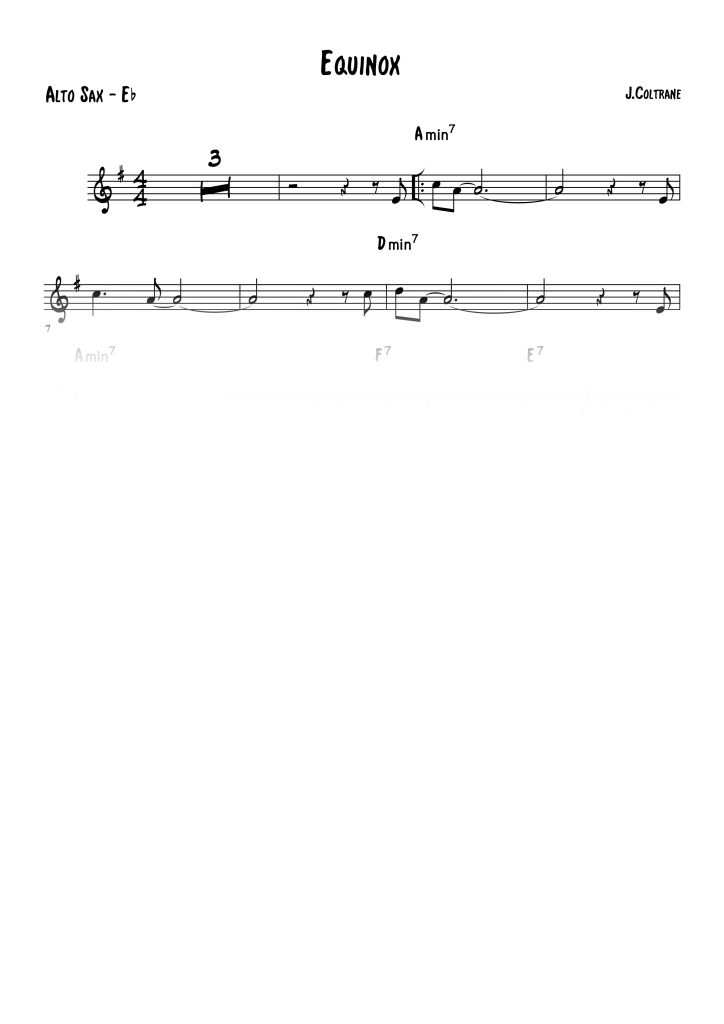 Equinox - Mib (Eb)