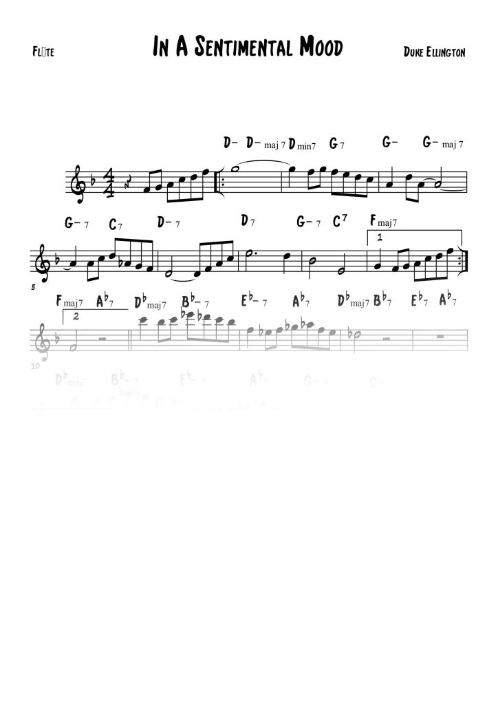 In a Sentimental Mood - Do (C)