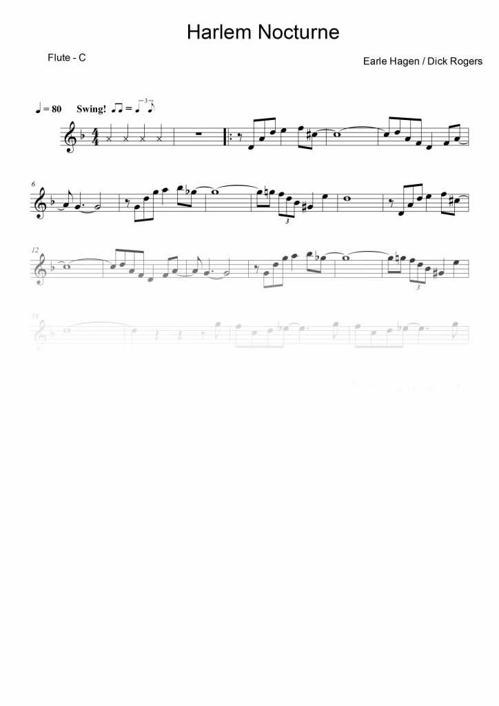 Harlem Nocturne - Do (C)